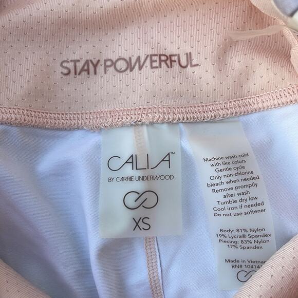 Calia Energize collection pink purple gray marble leggings size XS NEW - Picture 4 of 12